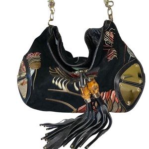 90’s Gucci Indy Cloth Handbag